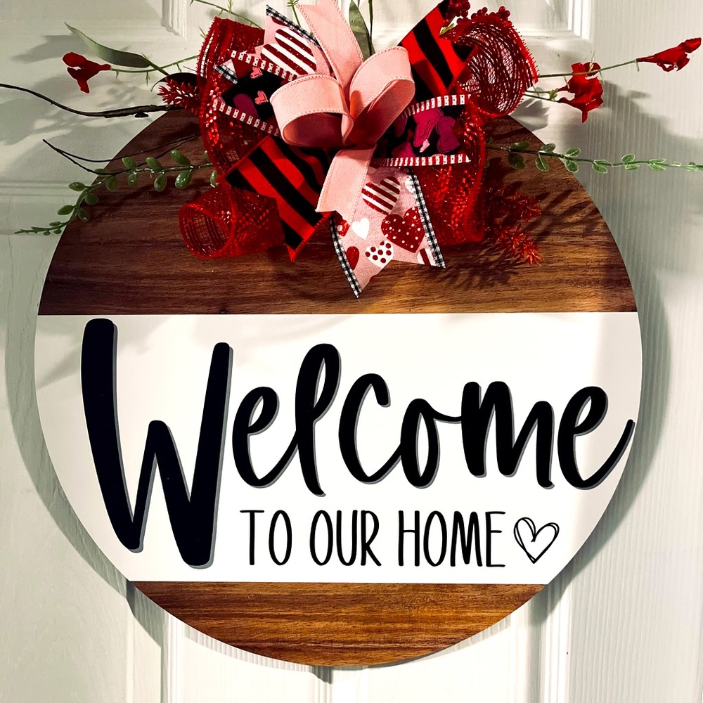 Wooden door hanger
